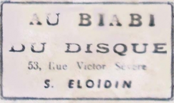 Au Biabi du Disque